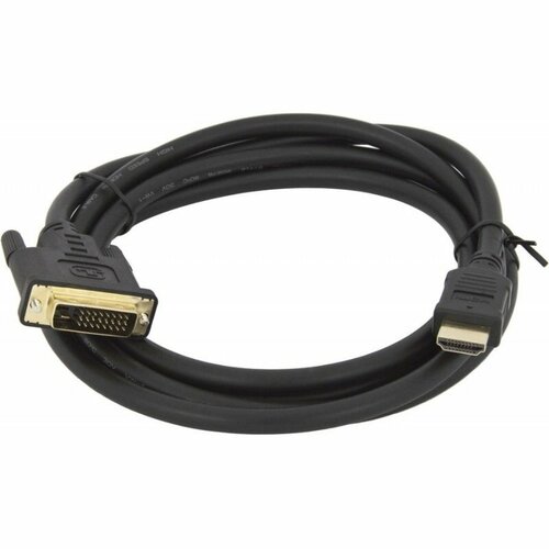BEHPEX HDMI-DVI-2.0 (19M/25M, dual link, 2м, 2 фильтра, позолоченные контакты)
