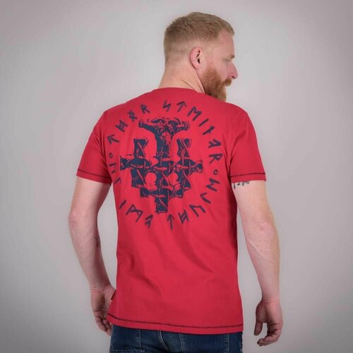 Футболка Thor Steinar, размер XXL, красный