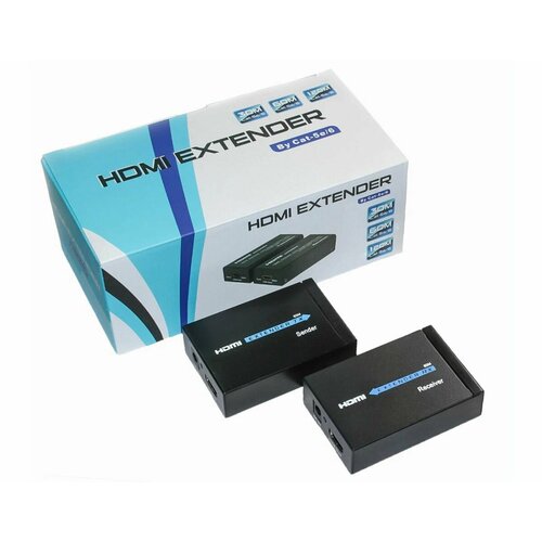 Разветвитель HDMI по витой паре HDTV Extender RJ45-HDMI до 60м