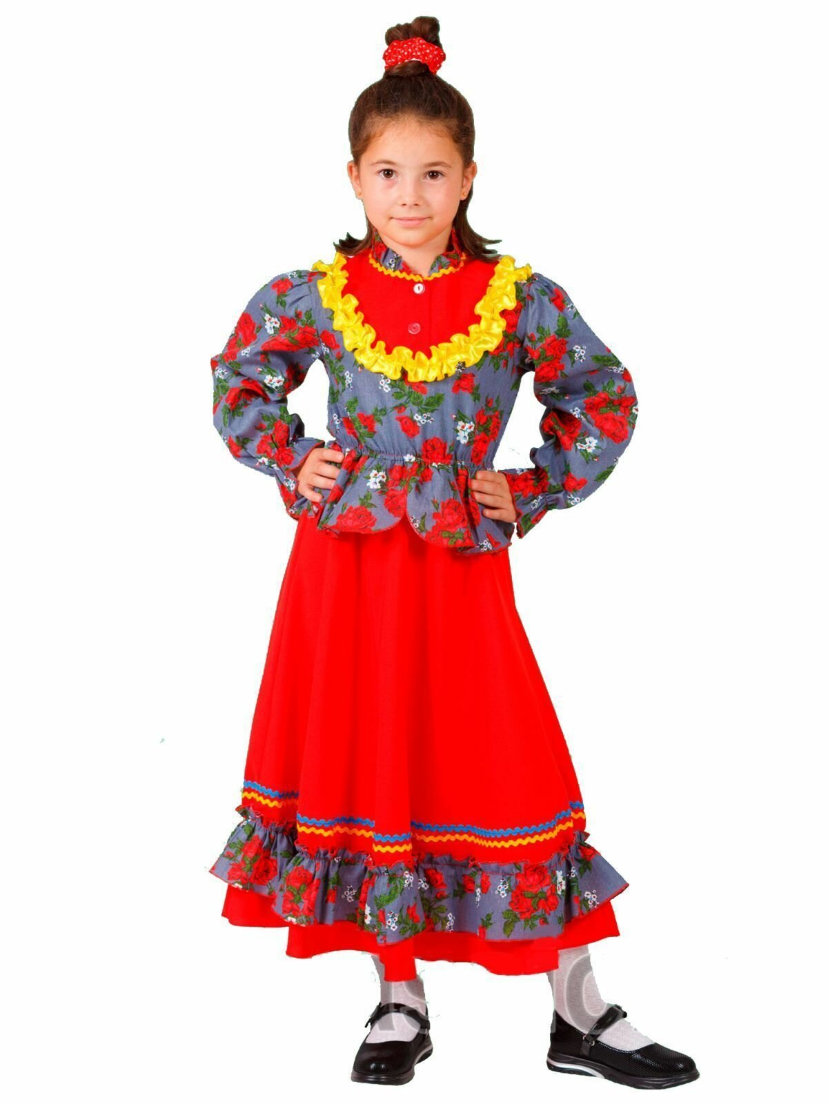Карнавальный костюм детский Казачка девочка