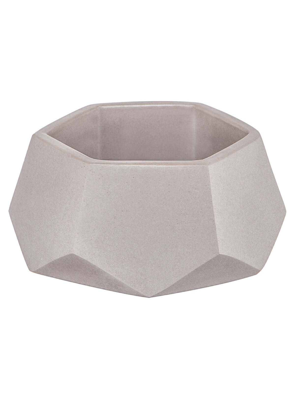 фото Кашпо для цветов Вещицы Соты, из гипса, 0,22 л