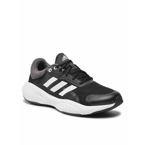 Кроссовки adidas, размер EU 43 1/3, черный кроссовки adidas размер eu 43 1 3 черный