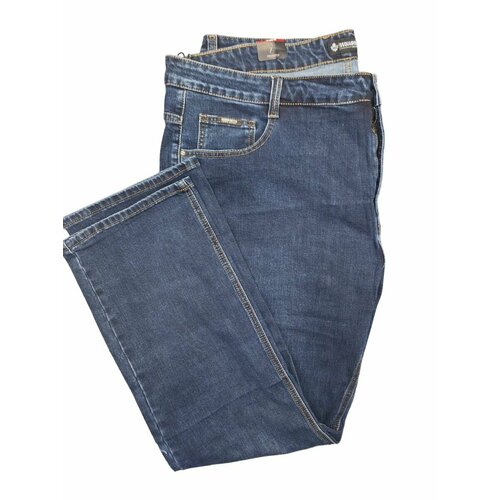 Джинсы классические , размер 52, синий джинсы классические размер 64 синий