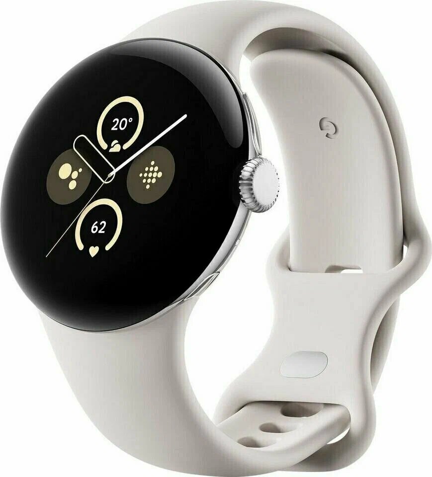 Обзор: Умные часы Google Pixel Watch 2 41 мм LTE UK Silver/Porcelain