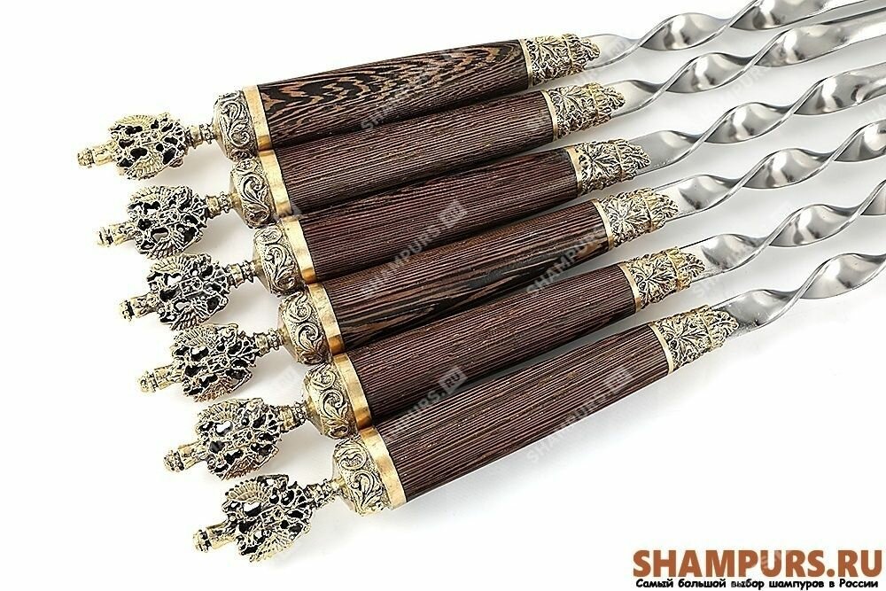 Набор шампуров без чехла - Россия