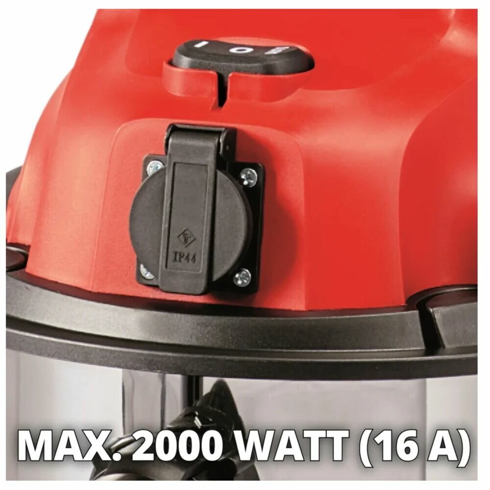 Строительный пылесос Einhell TC-VC 1930 SA, 1500Вт, 30л 2342190 — фото 1