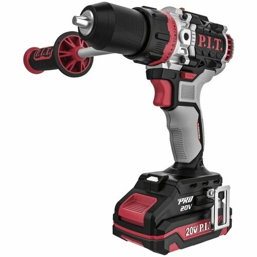 Аккумуляторная дрель-шуруповерт PIT PSB20H-13D1 X-DRIVER 20В 75Нм 13мм 2ск 1х2Ач ЗУ кейс 10150₽