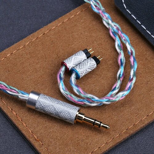 OPENHEART Многоцветный 8-жильный кабель для наушников, 3.5 0.78-2Pin