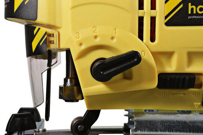 Электролобзик Hanskonner HJS-0811LPE 860Вт, маятниковый ход, подсветка — фото 1
