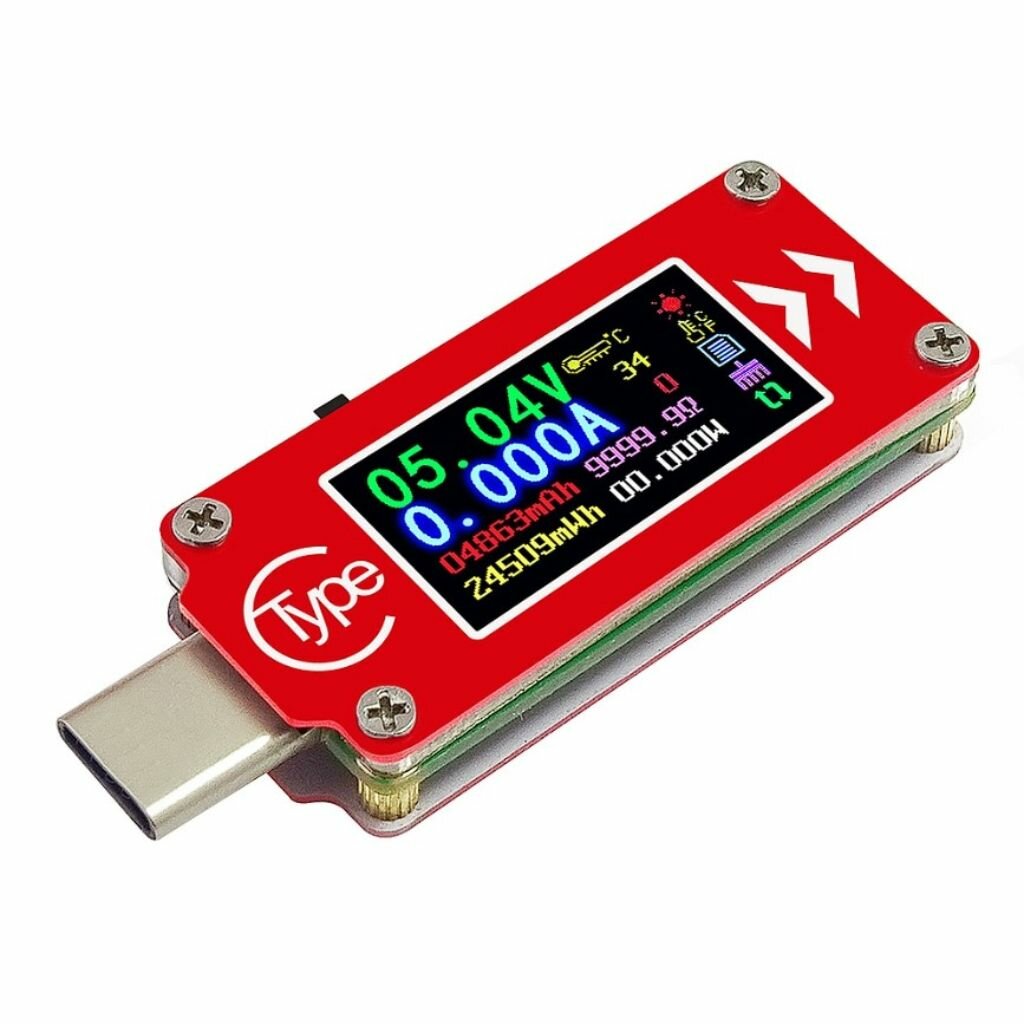 USB тестер Ruideng TC64 TypeC