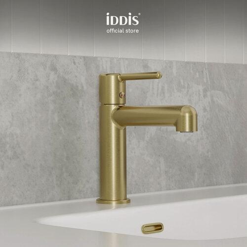 Изображение товара Cмеситель для раковины и умывальника IDDIS Эйгер (Aiger) AIGMG00i01 золотой матовый