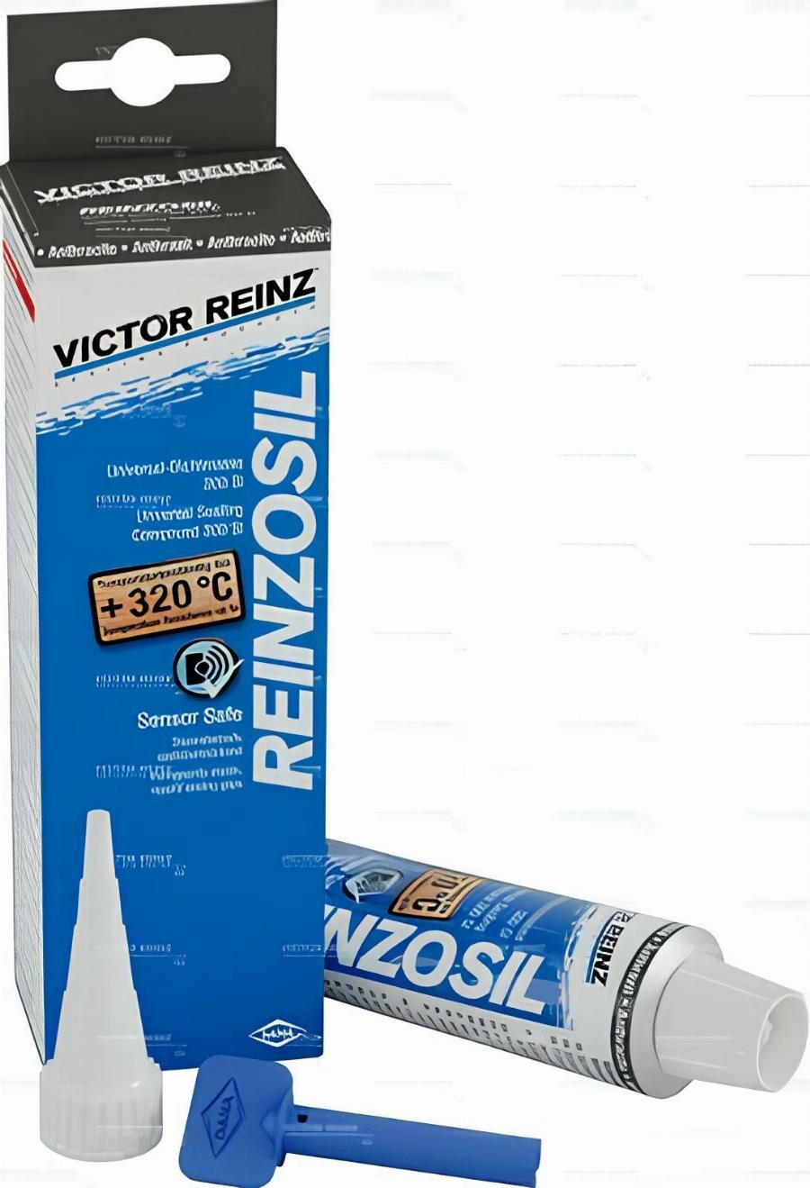 Герметик силиконовый серый REINZOSIL (-50/+300С) 70 мл 703141410 (Victor Reinz)