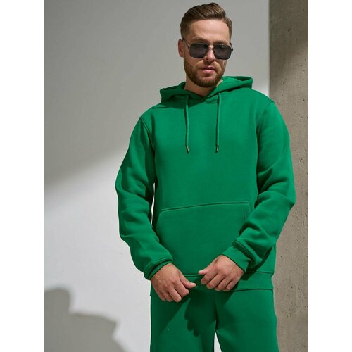 фото Худи uzcotton premium, размер 44-46\s, , зелёный