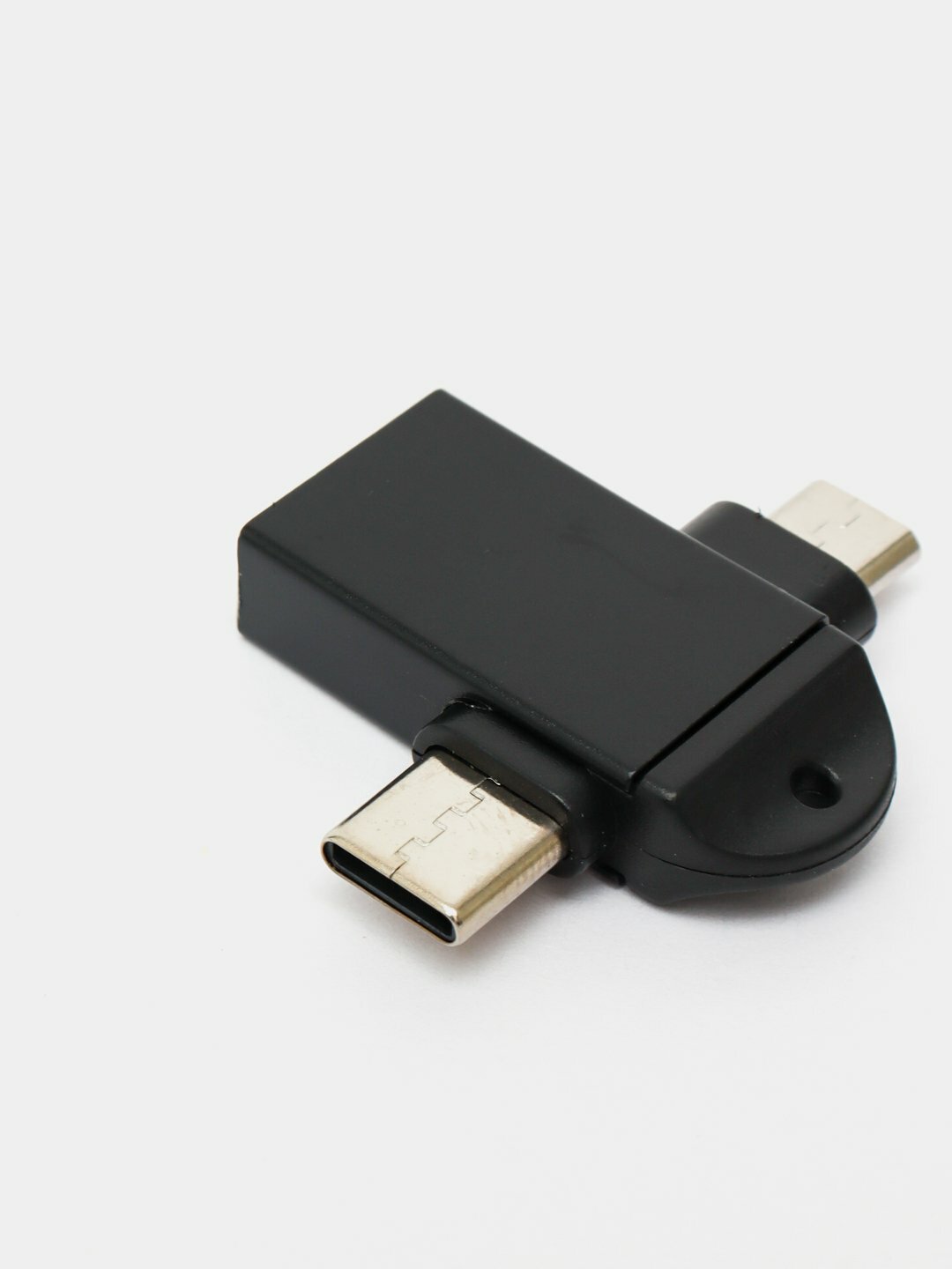 Кардридер, OTG, USB, адаптер для флешки, Type-C, Micro USB или USB OTG — фото 1