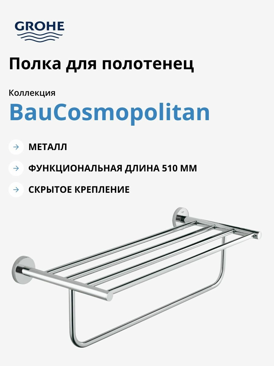 Полка для ванной комнаты