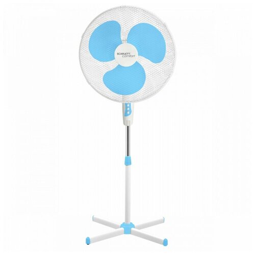 Вентилятор напольный Scarlett SC-SF111B23 голубойбелый 409800₽