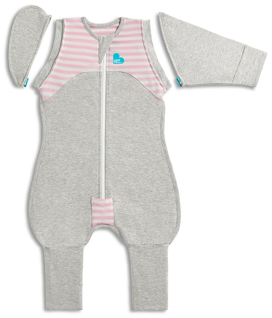 фото Спальный комбинезон (2 слой) Love To Dream Swaddle UP Transition Suit Original. Розовый (Pink). Размер L (8,5-11 кг). Арт. L25 01 002 PNK L
