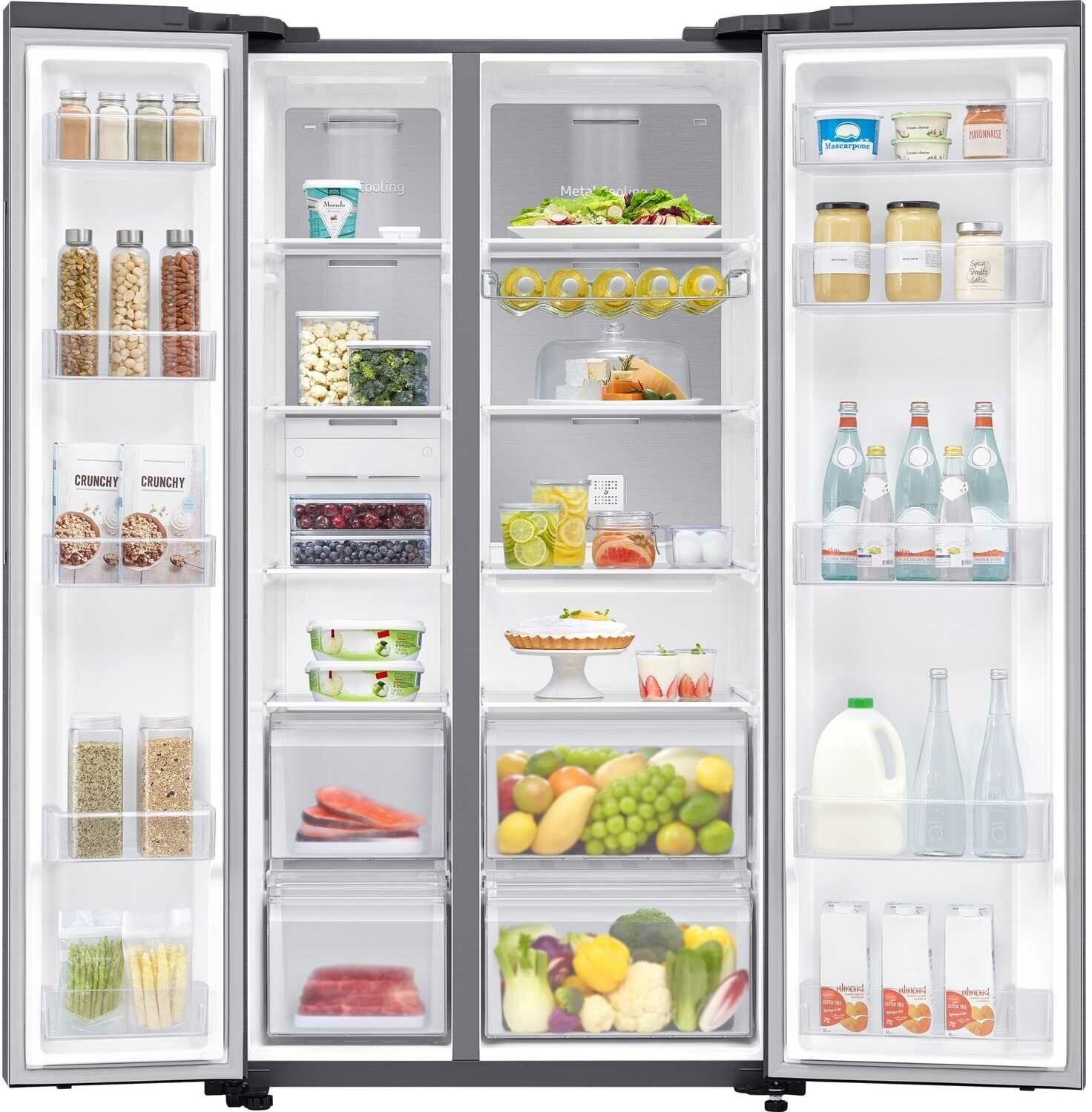 Холодильник Samsung RS61R5041SL, серебристый - фотография № 12