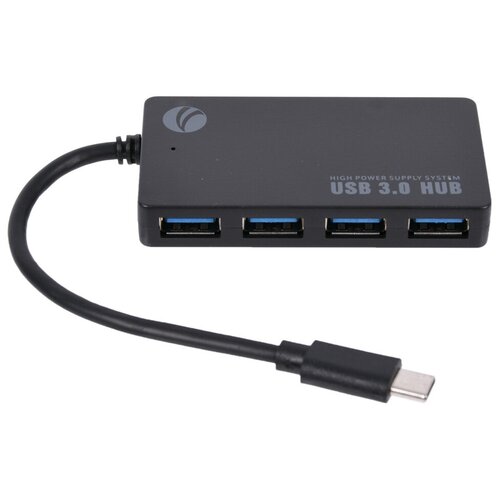 USB Хабы VCOM Концентратор (Хаб) USB3.1 Type-CM - 4*USB3.0 (F) VCOM