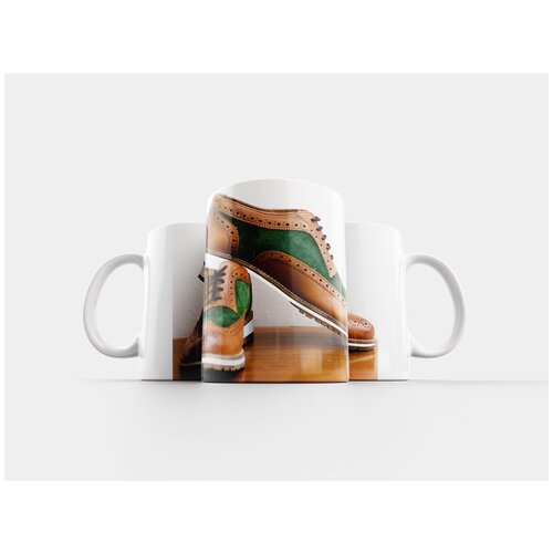 фото Кружка "оксфорд, туфли, кожа" 320 мл lotsprints