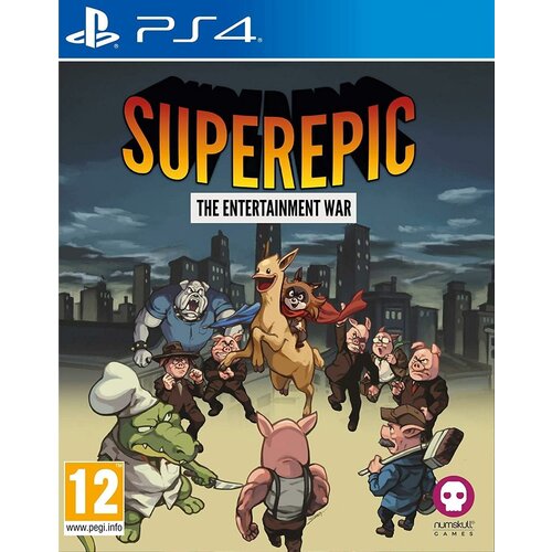 SuperEpic: The Entertainment War (PS4) английский язык