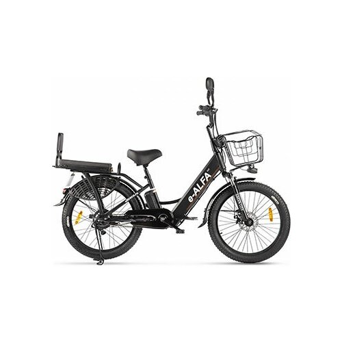 фото Велосипед green city e-alfa fat черный-2160, 022302-2160