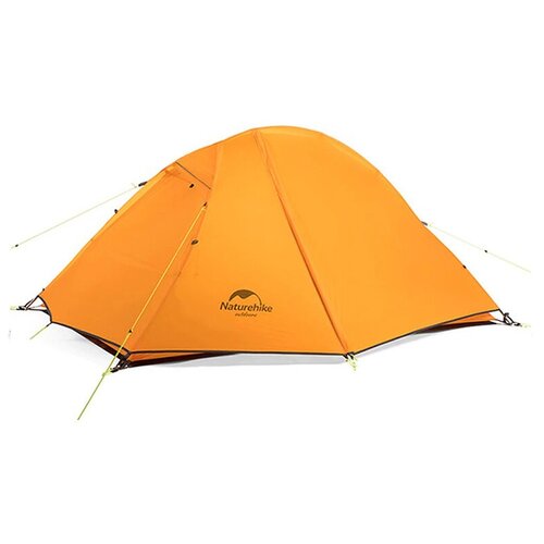фото Палатка туристическая 1-местная naturehike spider 1 sl 20 d (оранжевая) + футпринт