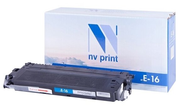 Картридж NV Print NVP совместимый Canon E-16 для FC-2xx/3xx/530/108/208/PC-7xx/PC-8xx (2000k)