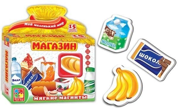 VladiToys Игра на магнитах Магазин VT3101-08 с 3 лет