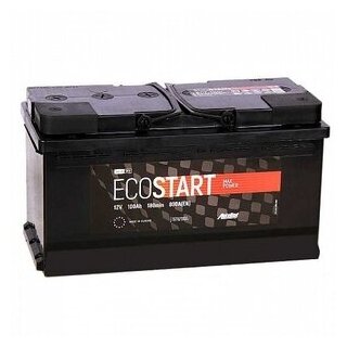 Ecostart 100 Ач 800А прямая полярность