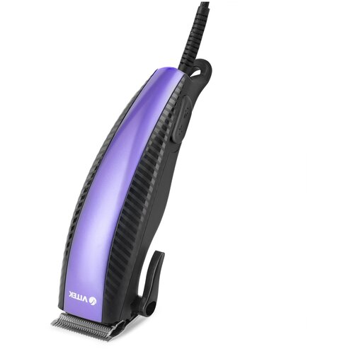 Машинка для стрижки 6ВТ сеть 4 НАС 4 УСТ длины фиолет VITEK акция 190400₽