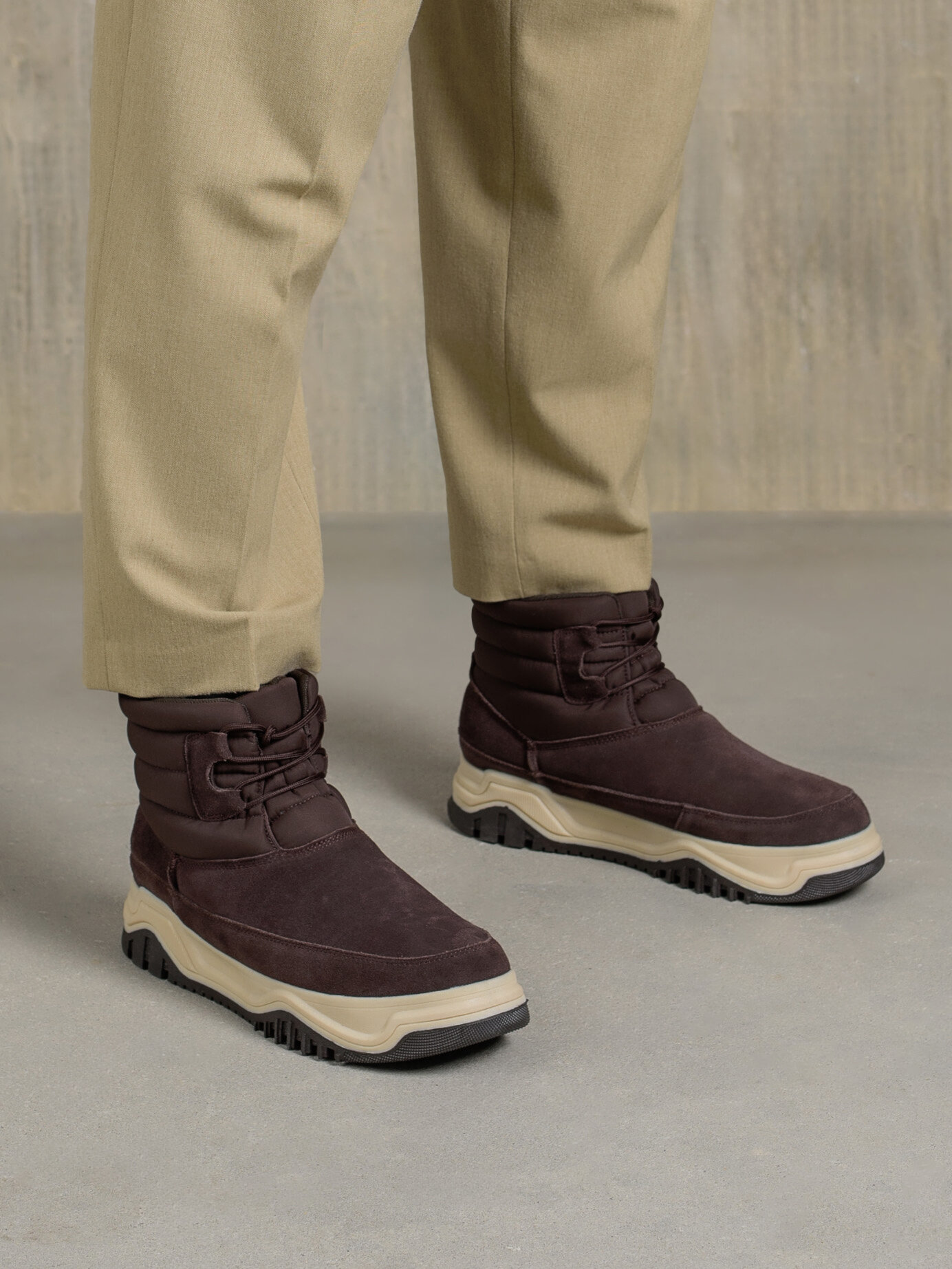 Полусапоги PATROL, размер 41, коричневый — фото 1