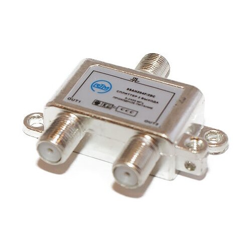Спутниковые делители RTM Сумматор-делитель RTM SSAH204F2DC 1x2 5-2400МГц проход питания 410₽