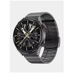 Умные часы Smart Watch DT3 MAX Ultra / Смарт часы SMART WATCH Series / Смарт часы круглые мужские / Часы наручные мужские / Черные спортивные часы - изображение