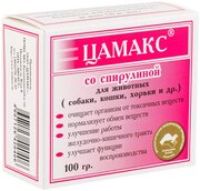 Кормовая добавка Цамакс со спирулиной для домашних животных  100 г