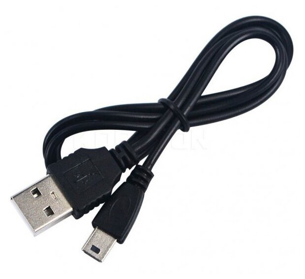 Кабель USB - Micro USB, 0.5 м, черный