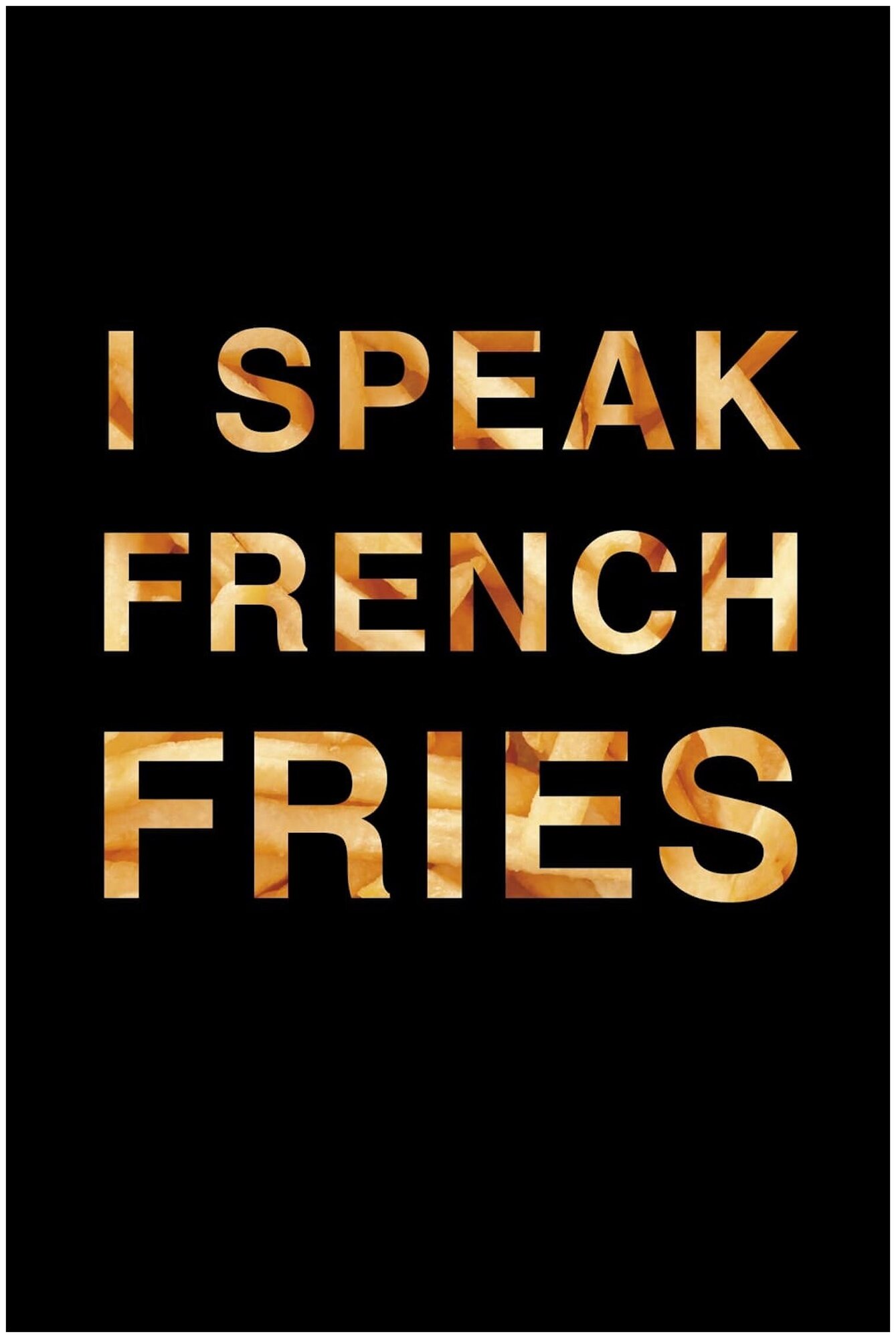 Постер / Плакат / Картина на холсте French fries