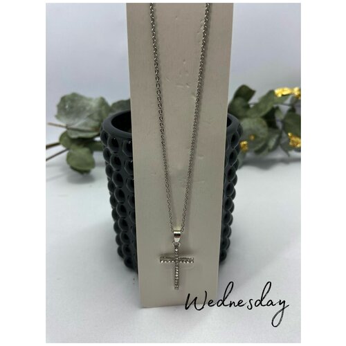 Подвеска на шею бижутерия / Подвеска с крестиком