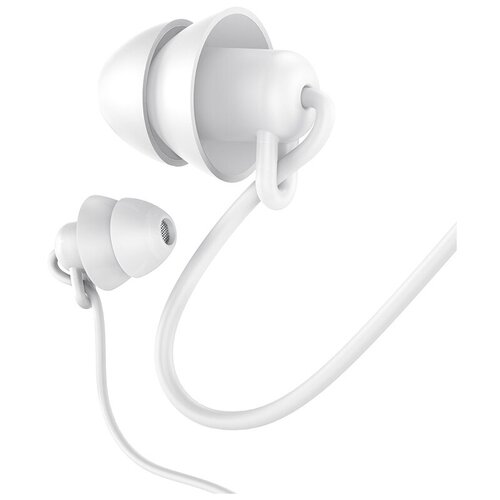 Наушники внутриканальные HOCO M81 Imperceptible Jack 35mm 12 м белый контроллер с микрофоном 53900₽