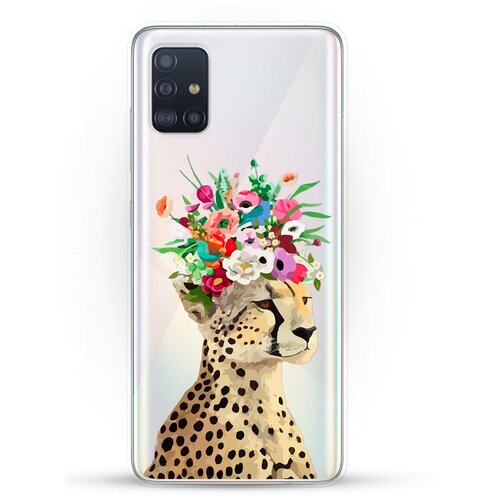 фото Силиконовый чехол леопард на samsung galaxy a51 andy & paul