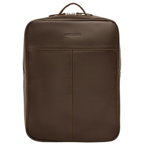 фото Рюкзак lakestone, натуральная кожа, коричневый