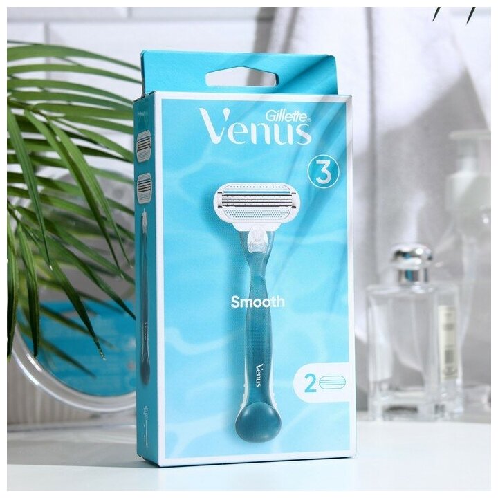 Станок бритвенный женский + кассета Gillette Venus - фото №15