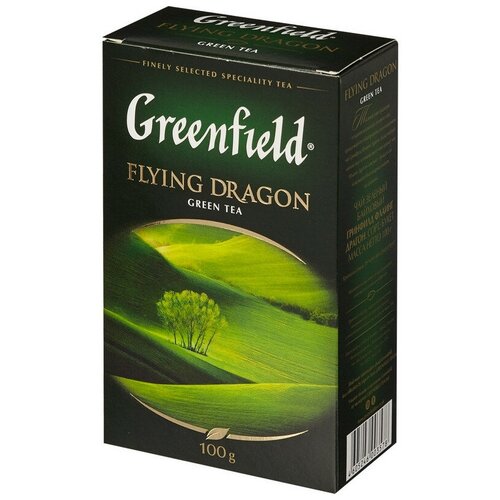 Чай Greenfield Flying Dragon листовой зеленый,100г 0357-14 , 2 шт.