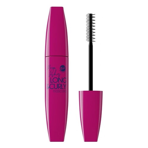 Тушь для ресниц `BELL` MEGA LASHES LONG & CURLY MASCARA тон 001 черная удлиняющая и подкручивающая