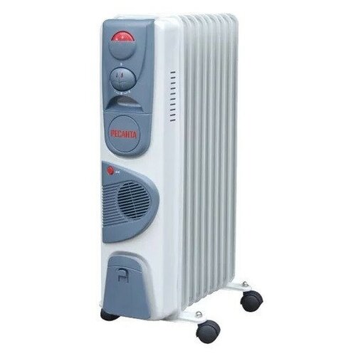 Масляный радиатор ОМ-12НВ Ресанта с вентилятором 709000₽