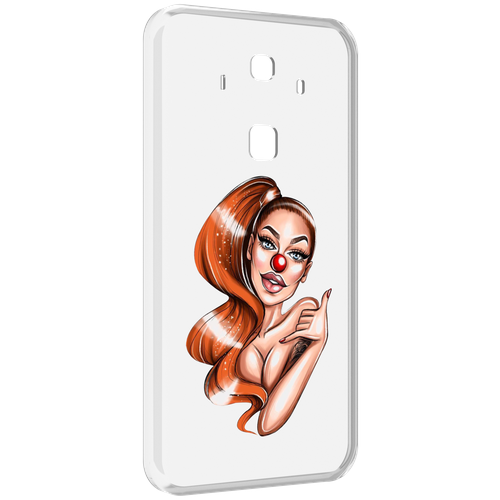 Чехол MyPads девушка-клоун для Huawei Mate 10 Pro задняя-панель-накладка-бампер чехол mypads девушка клоун для huawei nova 10 задняя панель накладка бампер