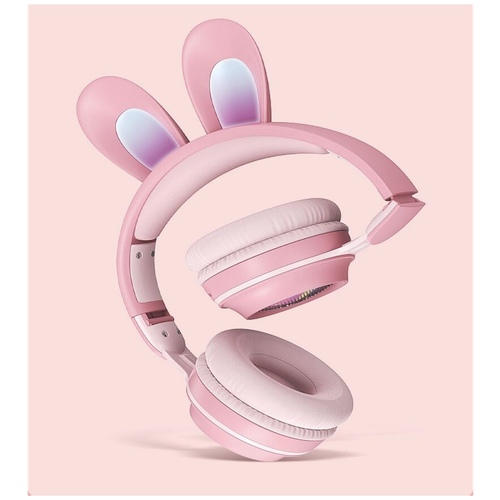 Беспроводная гарнитура Rabbit Ear Little Honey/ Bluetooth-гарнитура/розовый