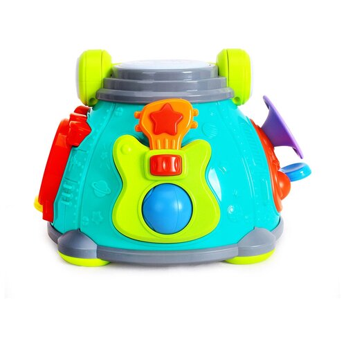 Развивающая игрушка Hola Toys Весёлый барабан (свет,музыка)