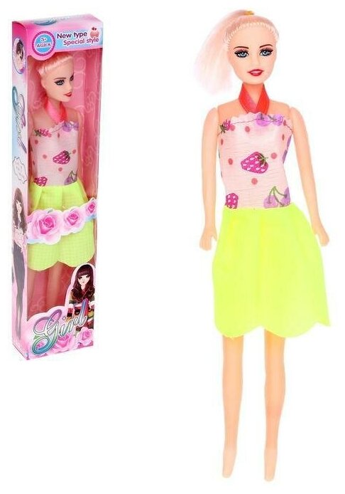 Кукла-модель "Лена" в летнем наряде