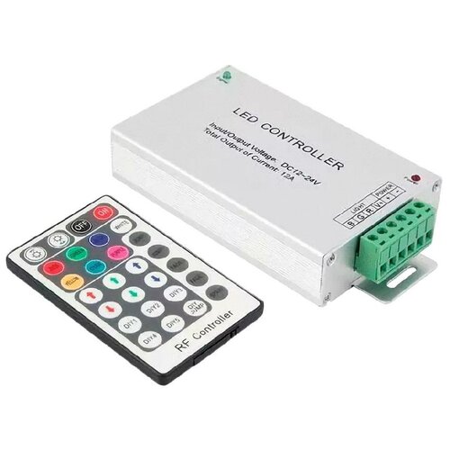 Контроллер RGB для светодиодной ленты и модулей BEELED BLDC-144/288WRF-12/24 контроллер rgb для светодиодной ленты и модулей beeled bldcs 216 432wrf 12 24 w